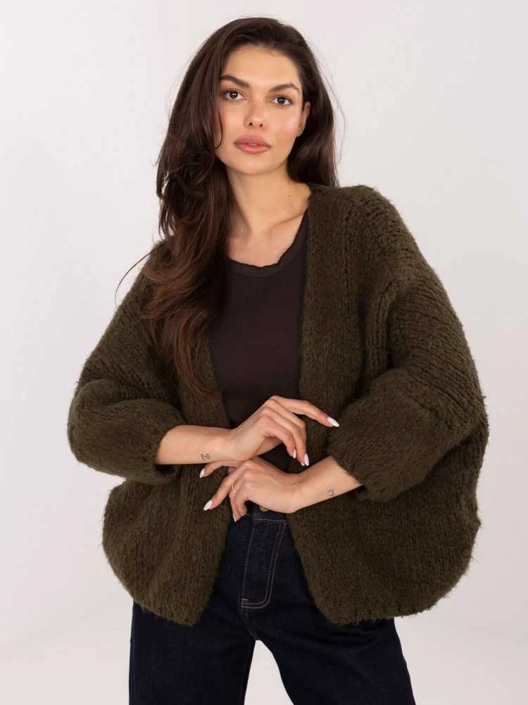 Italy Moda Sweter-IT-SW-7705.02-khaki