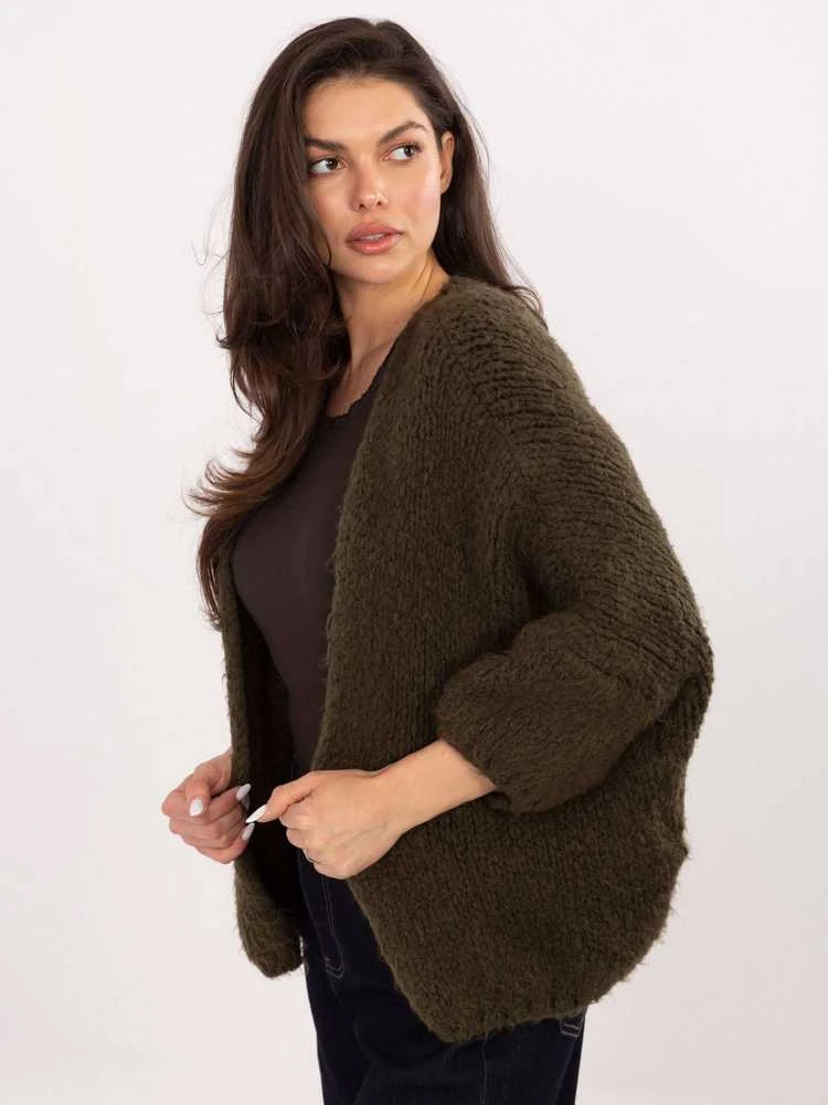 Italy Moda Sweter-IT-SW-7705.02-khaki