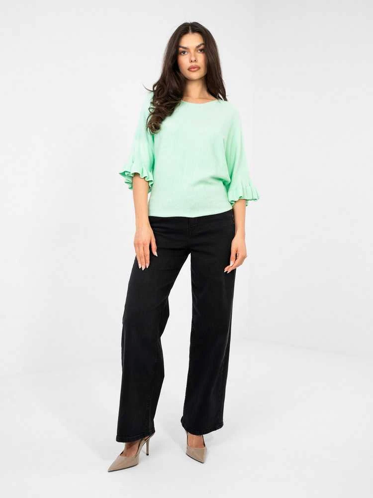 Italy Moda Sweter-IT-SW-99244.65-mietowy