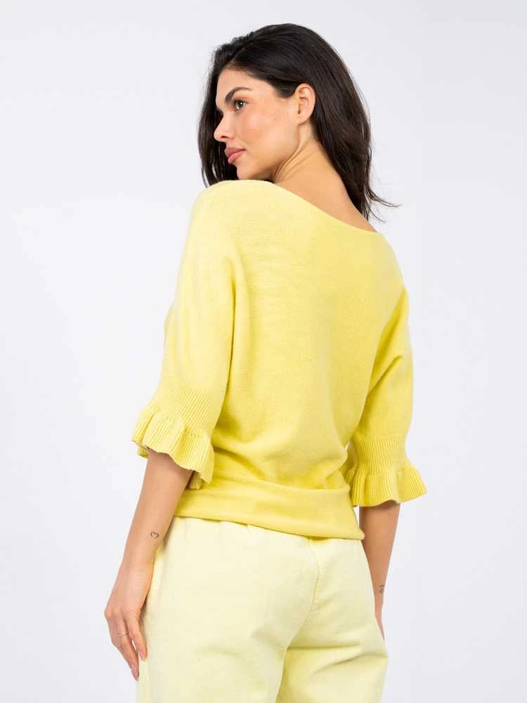 Italy Moda Sweter-IT-SW-99244.98-jasny geltona