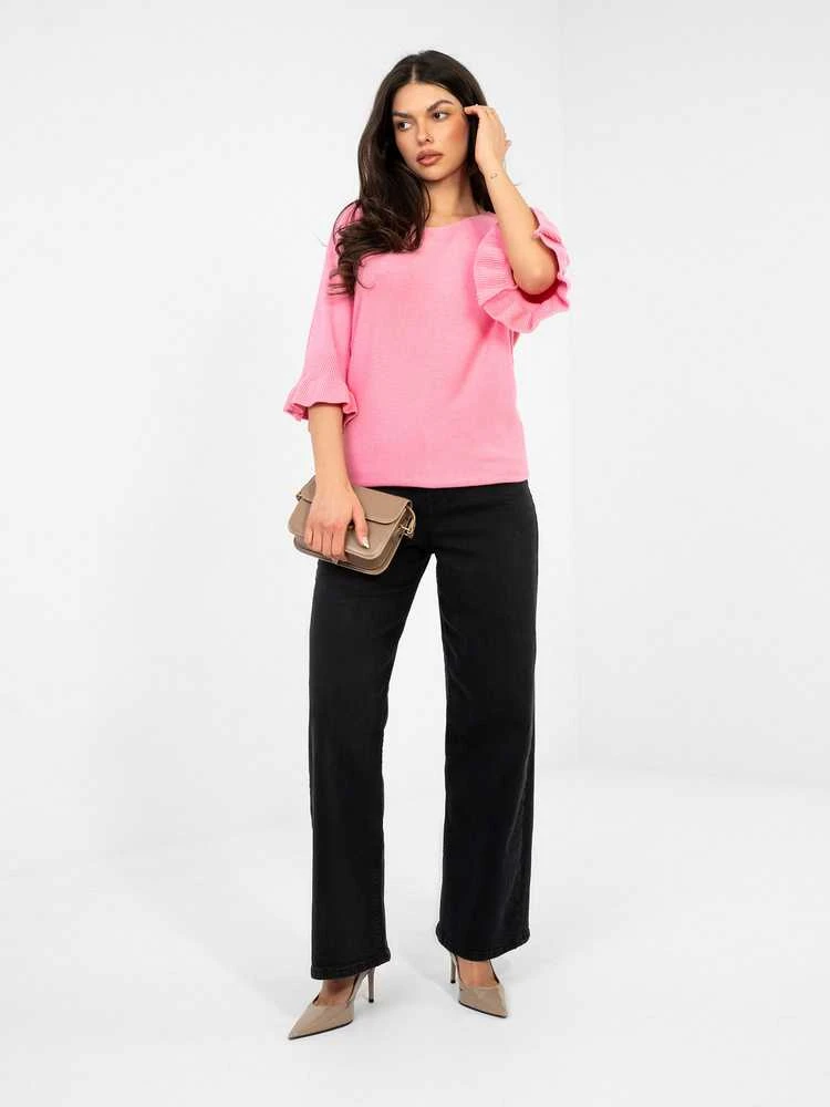 Italy Moda Sweter-IT-SW-99244.98-rožinė