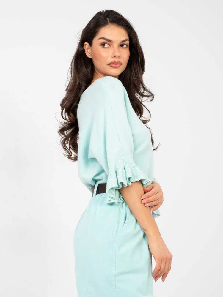 Italy Moda Sweter-IT-SW-99244.98-šviesiai mėlyna