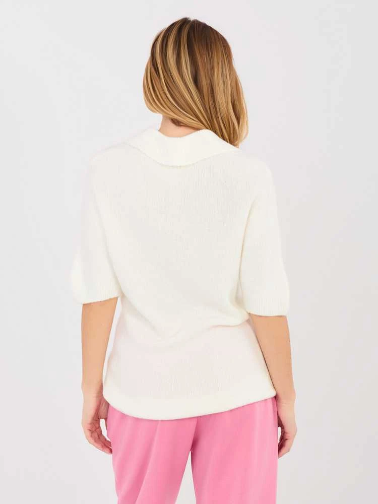 Italy Moda Sweter-MI-SW-0120.16-ecru