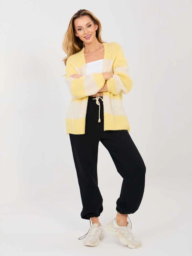 Italy Moda Sweter-MI-SW-0122.51-jasny geltona