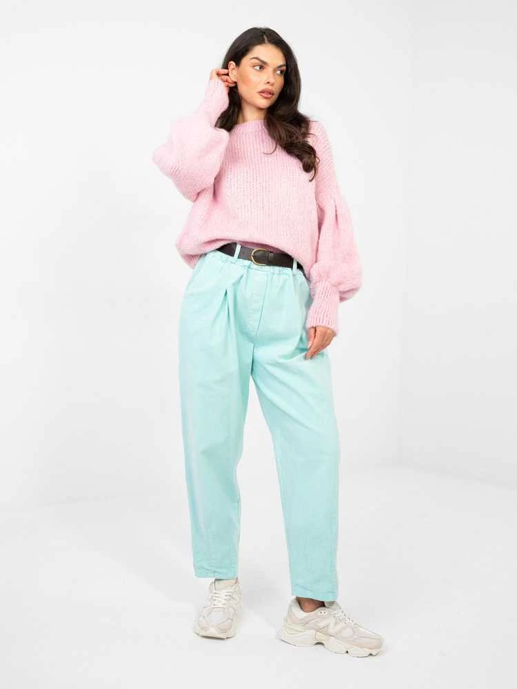 Italy Moda Sweter-MI-SW-0302.18-jasny rožinė