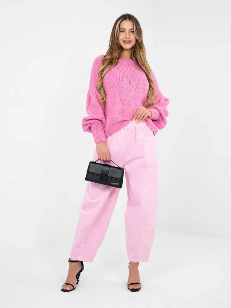 Italy Moda Sweter-MI-SW-0302.18-rožinė