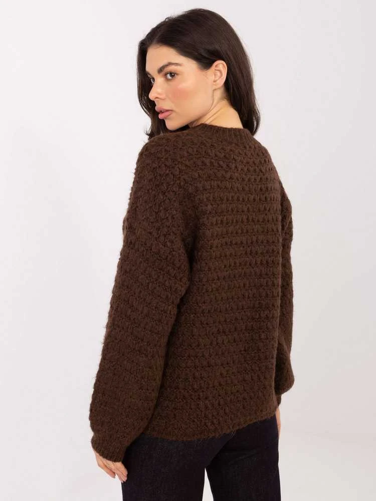 Italy Moda Sweter-MI-SW-1028.22-ruda