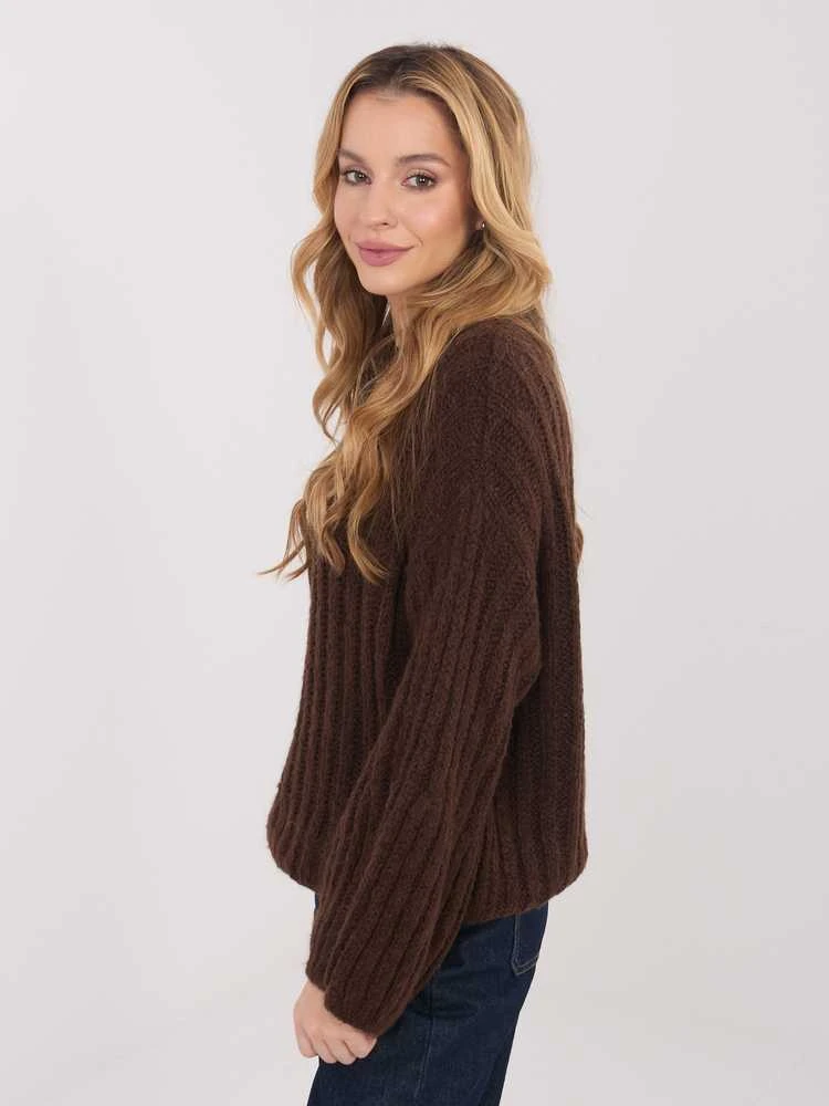 Italy Moda Sweter-MI-SW-1215.51-ruda