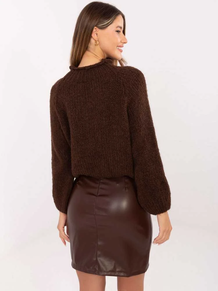 Italy Moda Sweter-MI-SW-1311.31-ruda