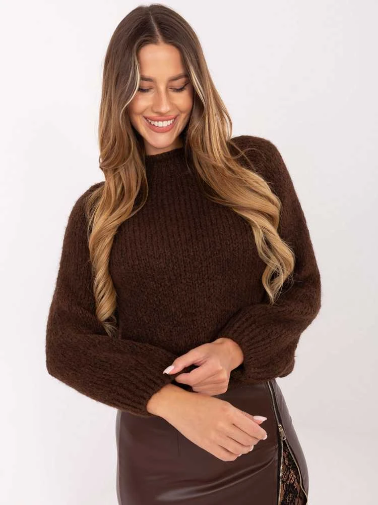 Italy Moda Sweter-MI-SW-1311.31-ruda