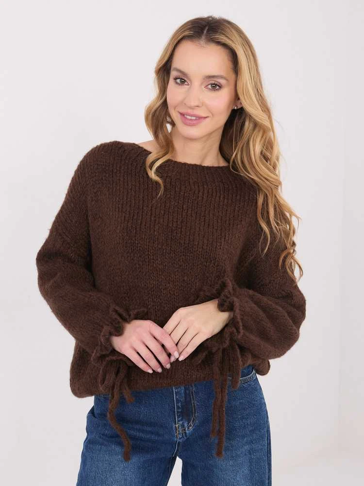 Italy Moda Sweter-MI-SW-1512.28-ruda