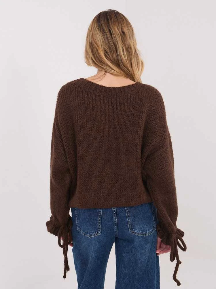 Italy Moda Sweter-MI-SW-1512.28-ruda