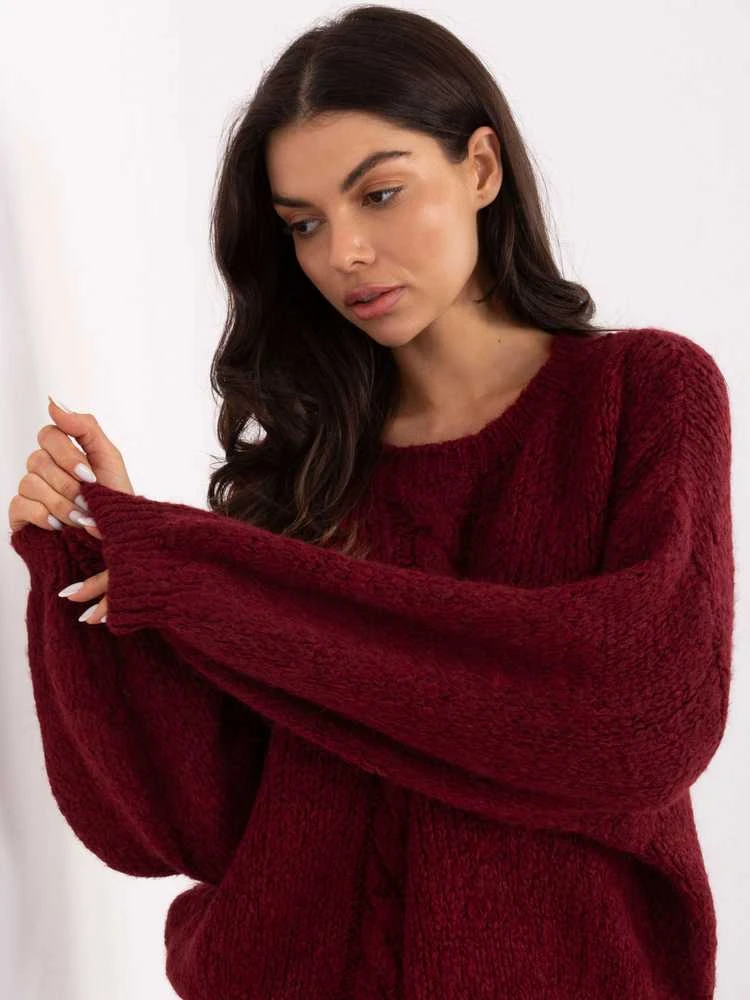 Italy Moda Sweter-MI-SW-1610.18-bordinė