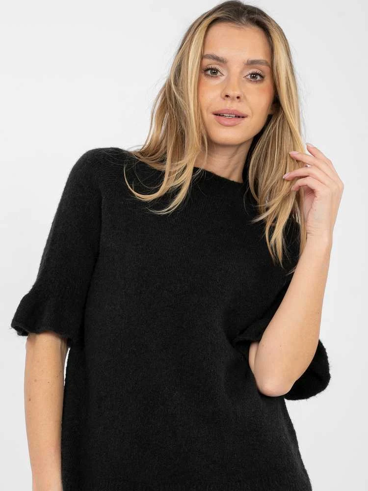Italy Moda Sweter-MI-SW-1901.66-juoda