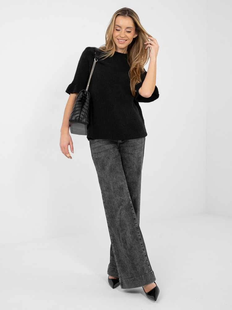 Italy Moda Sweter-MI-SW-1901.66-juoda