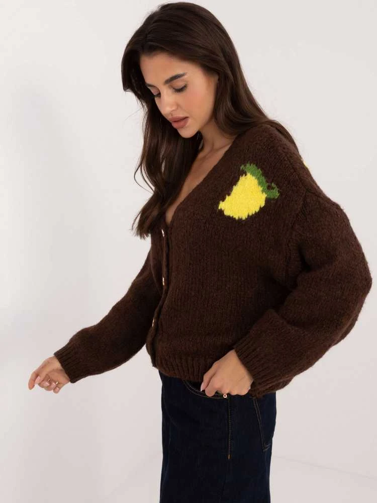 Italy Moda Sweter-MI-SW-2108.92-ruda