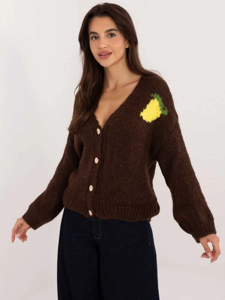 Italy Moda Sweter-MI-SW-2108.92-ruda