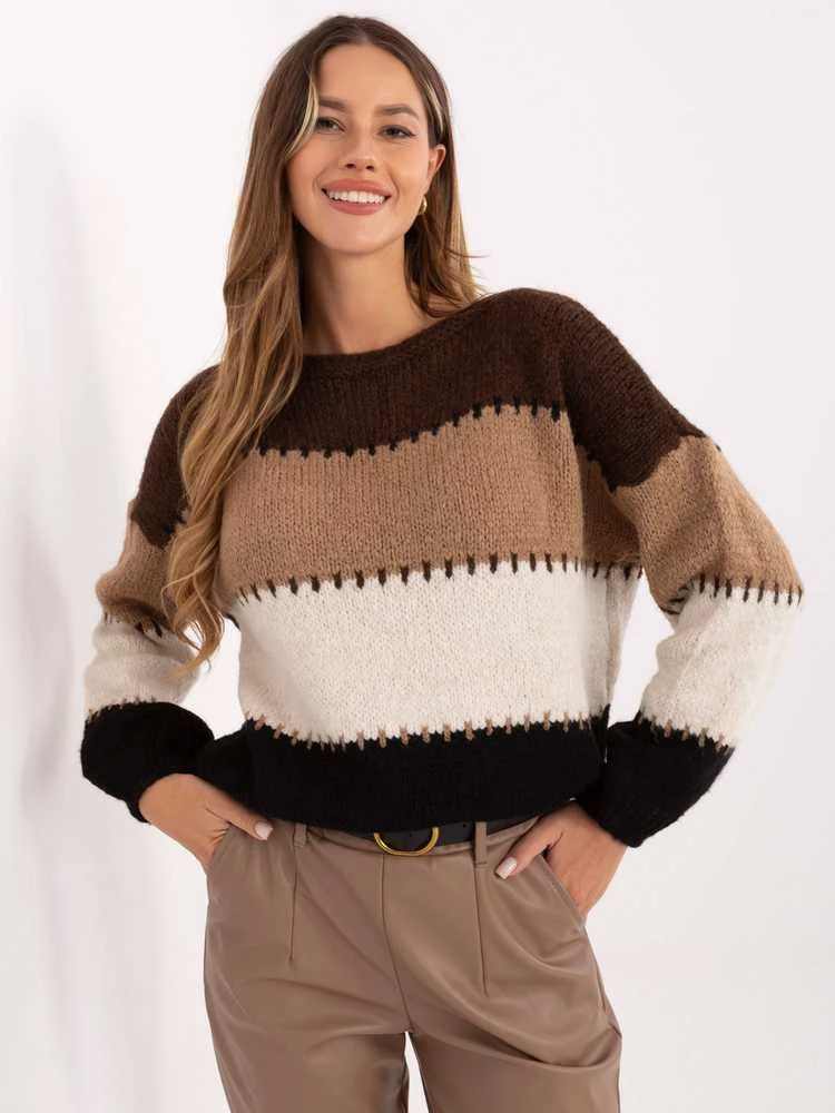 Italy Moda Sweter-MI-SW-2309.95-ruda