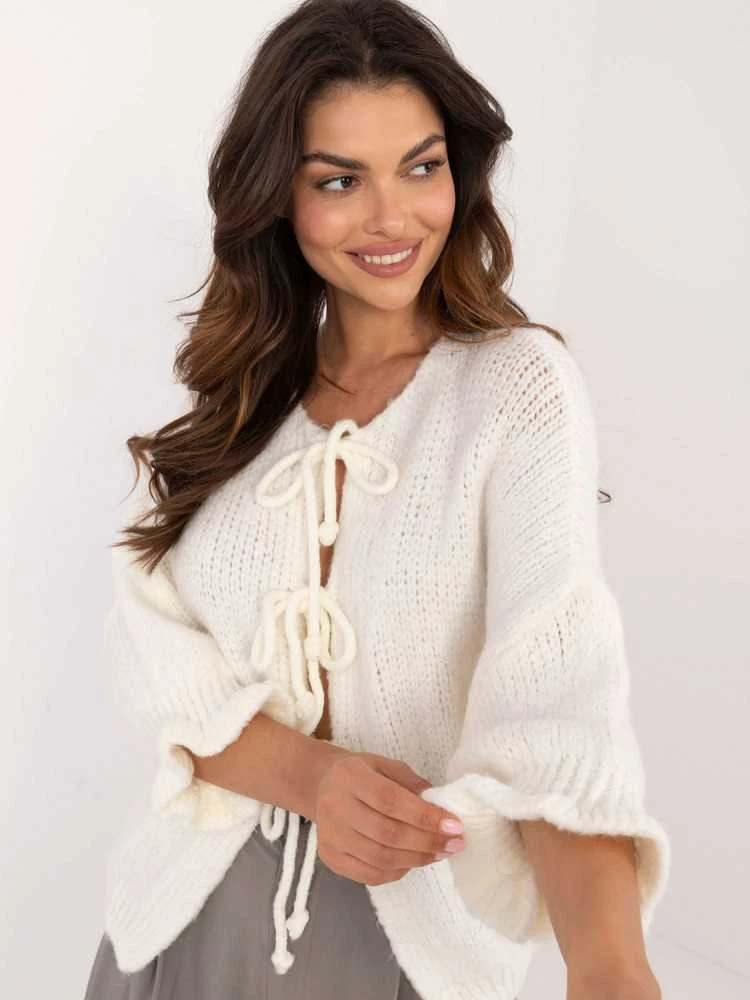 Italy Moda Sweter-MI-SW-2911.91-ecru