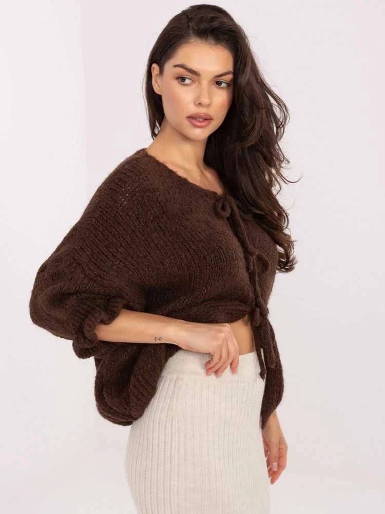 Italy Moda Sweter-MI-SW-2911.91-ruda