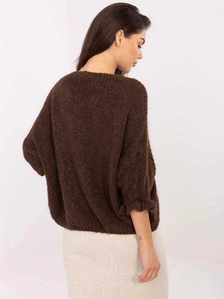 Italy Moda Sweter-MI-SW-2911.91-ruda