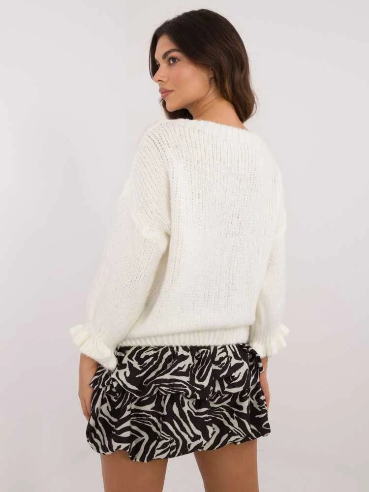 Italy Moda Megztinis-MI-SW-2912.10X-ecru