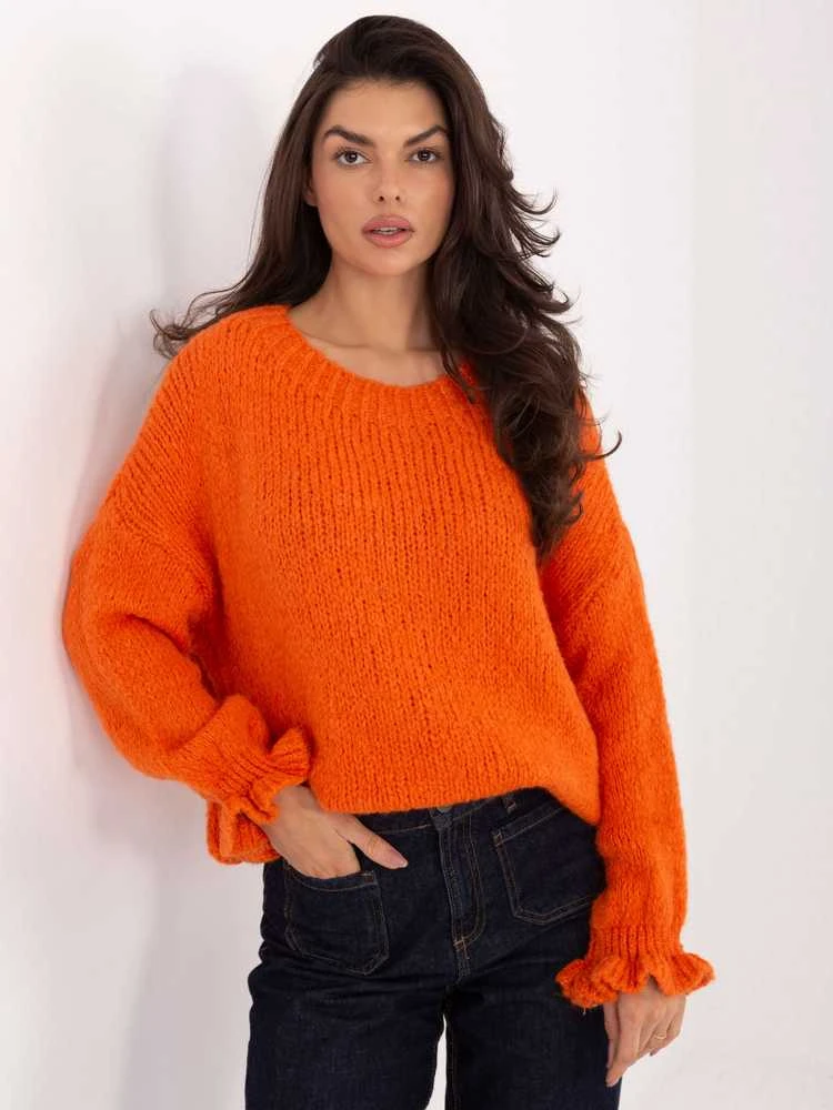 Italy Moda Sweter-MI-SW-2912.10X-oranžinė