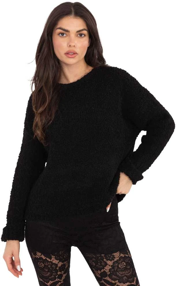 Italy Moda Sweter-MI-SW-WK32601.19-juoda