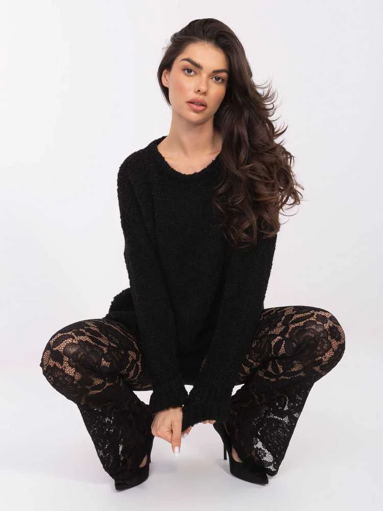 Italy Moda Sweter-MI-SW-WK32601.19-juoda