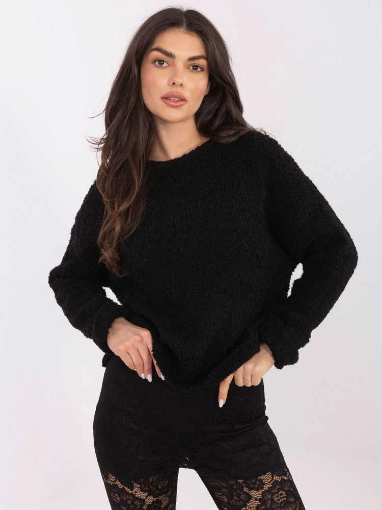 Italy Moda Sweter-MI-SW-WK32601.19-juoda