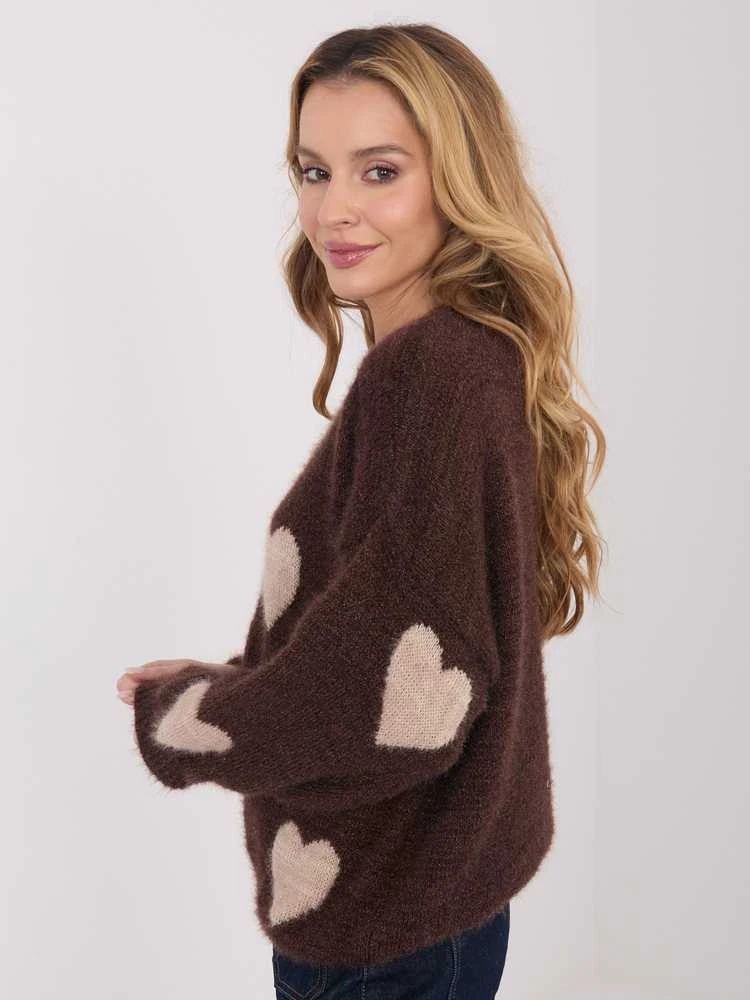 Italy Moda Sweter-MO-SW-1216.71-ruda