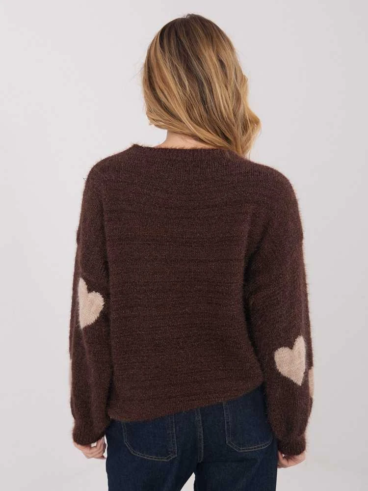 Italy Moda Sweter-MO-SW-1216.71-ruda