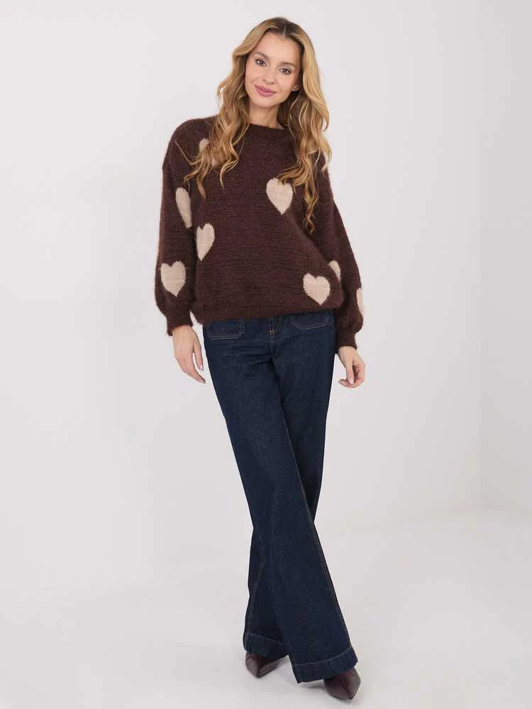 Italy Moda Sweter-MO-SW-1216.71-ruda