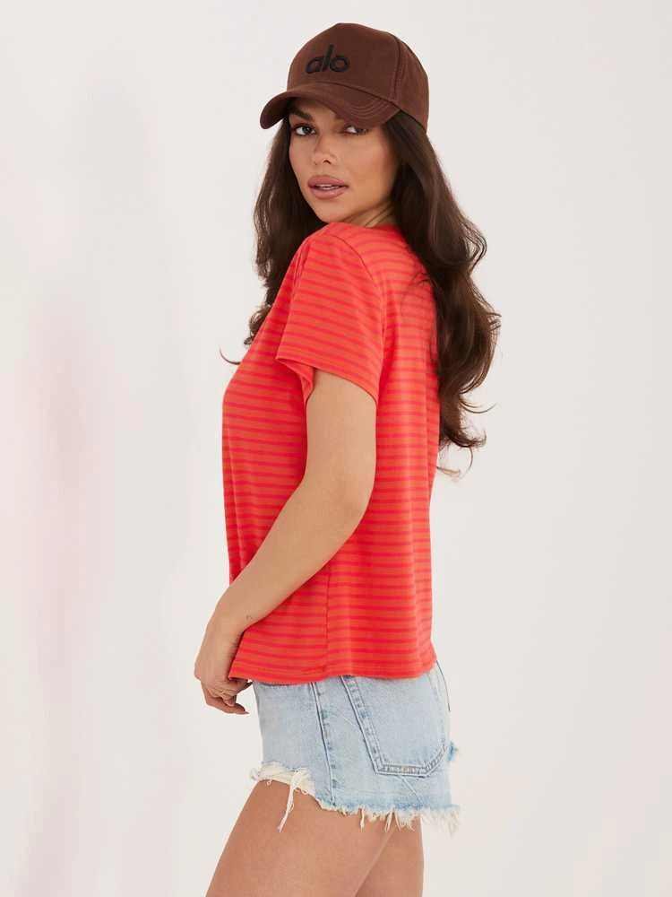 Italy Moda Marškinėliai moterims-IT-TS-22397.89-fluo rožinė