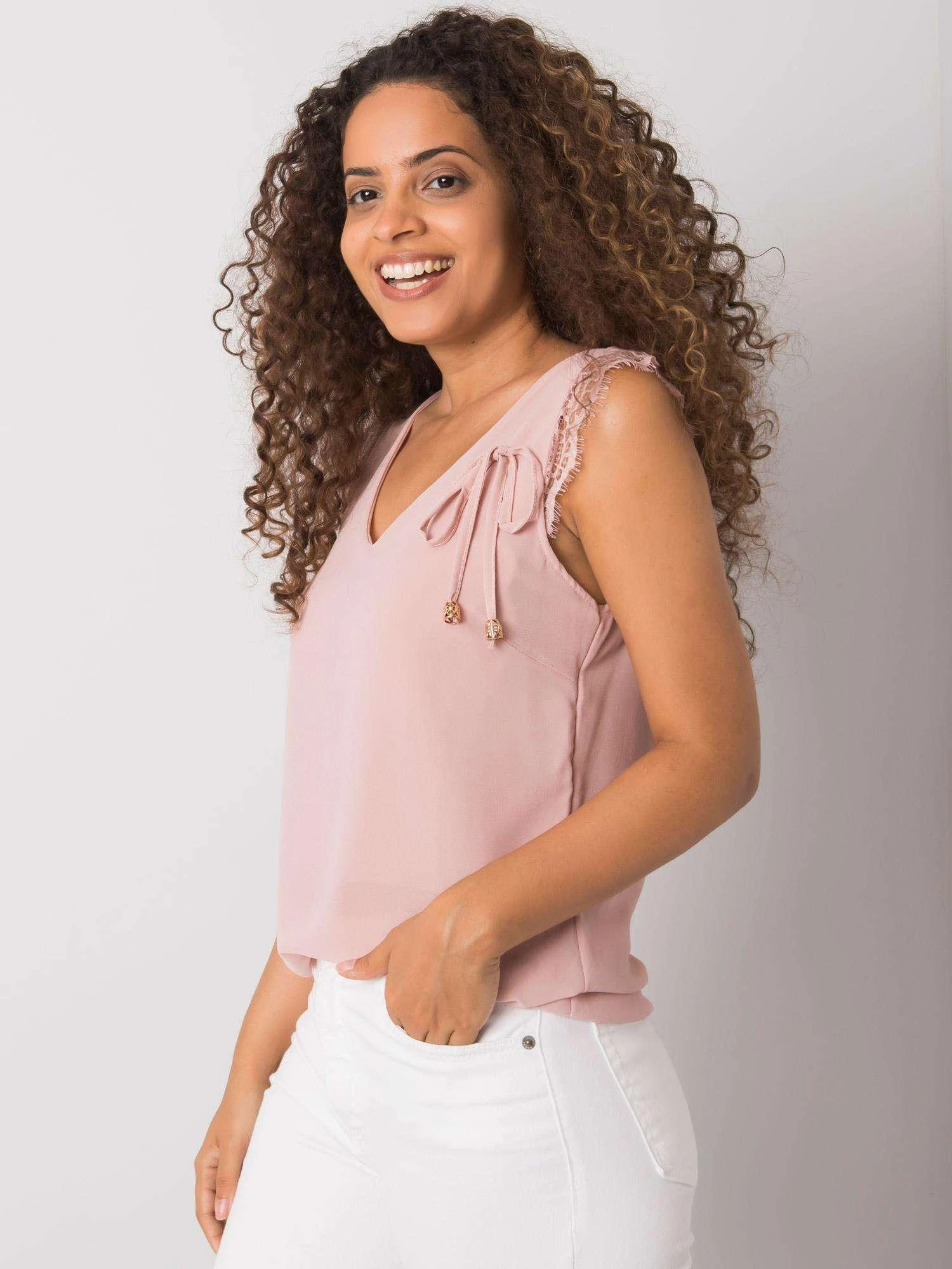 Italy Moda Palaidinė-DHJ-TP-13317.25P-šviesiai rožinis