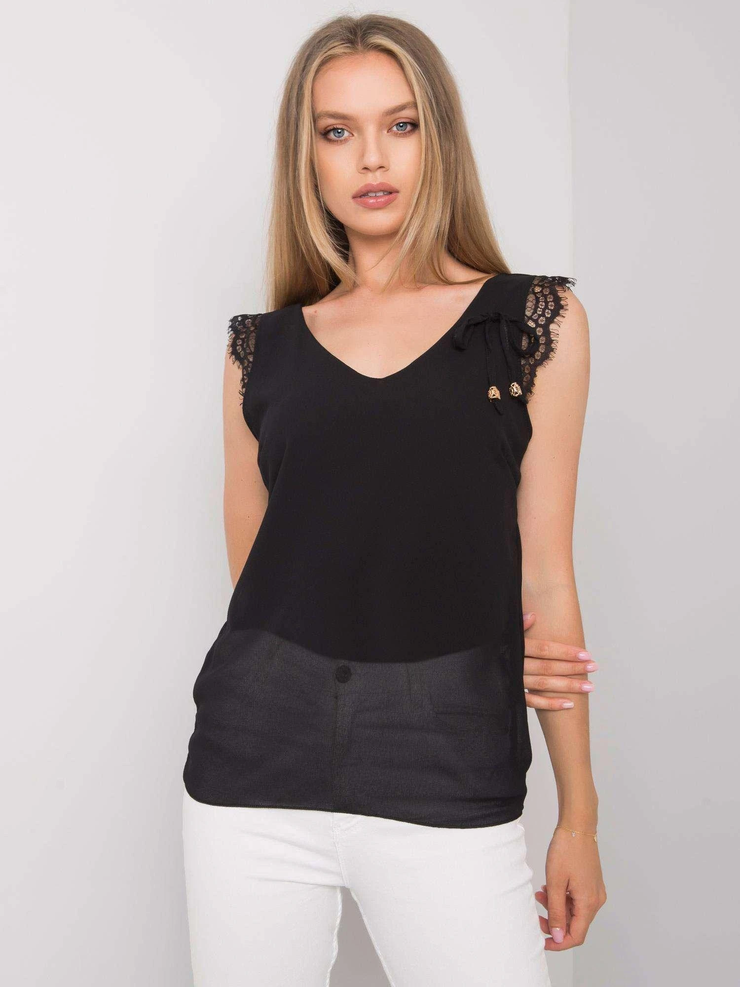 Italy Moda Palaidinė-DHJ-TP-13317.25P-juodas