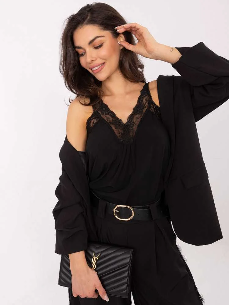 Italy Moda Top-MI-TP-7922.33-juoda