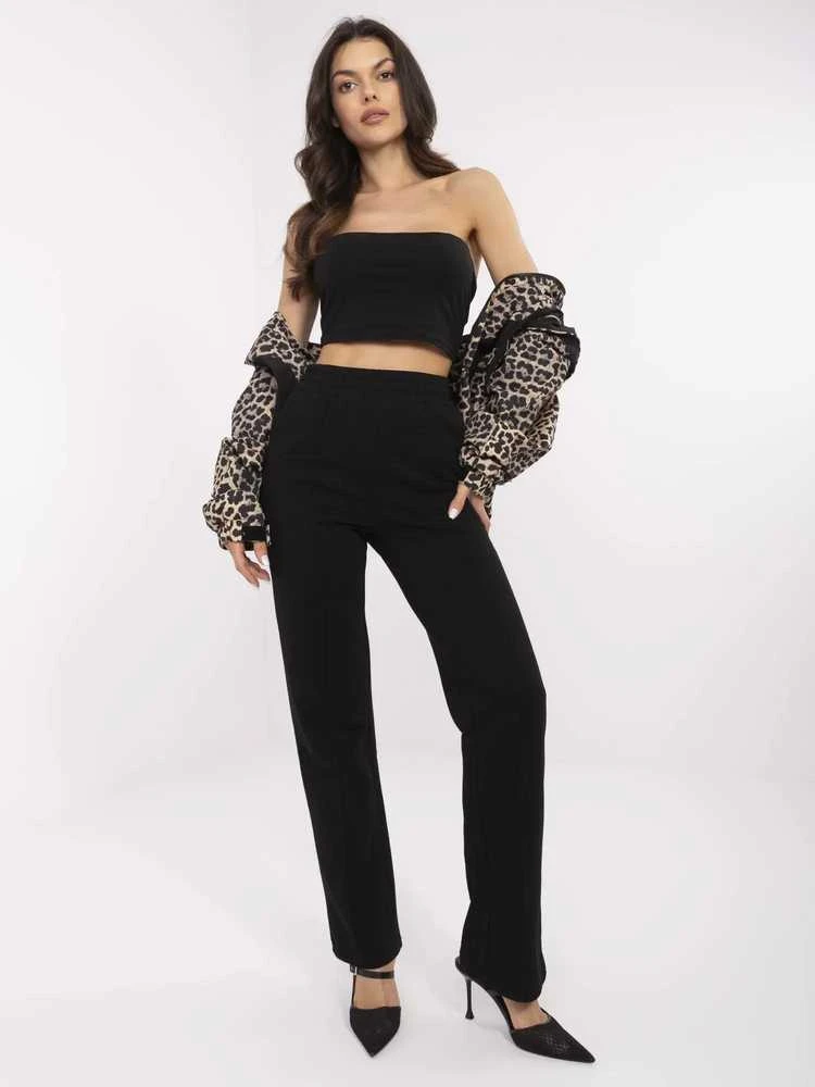 Jean Louis Francoise Sportinės kelnės-NM-DR-R62112.00-juoda