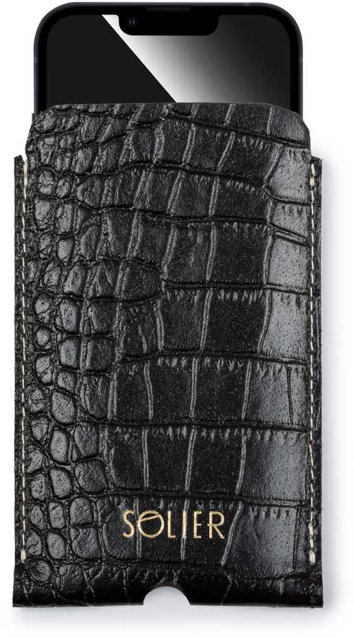 Solier Accessories Dėklas telefonui IPhone 11 Solier SA58 juodas snake
