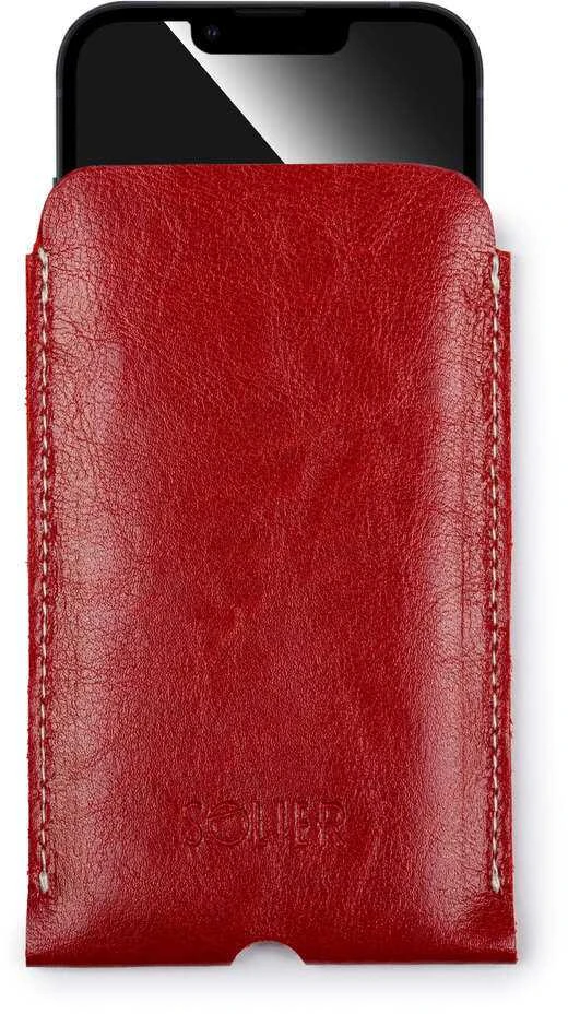 Solier Accessories Dėklas telefonui IPhone 11 Solier SA58 red