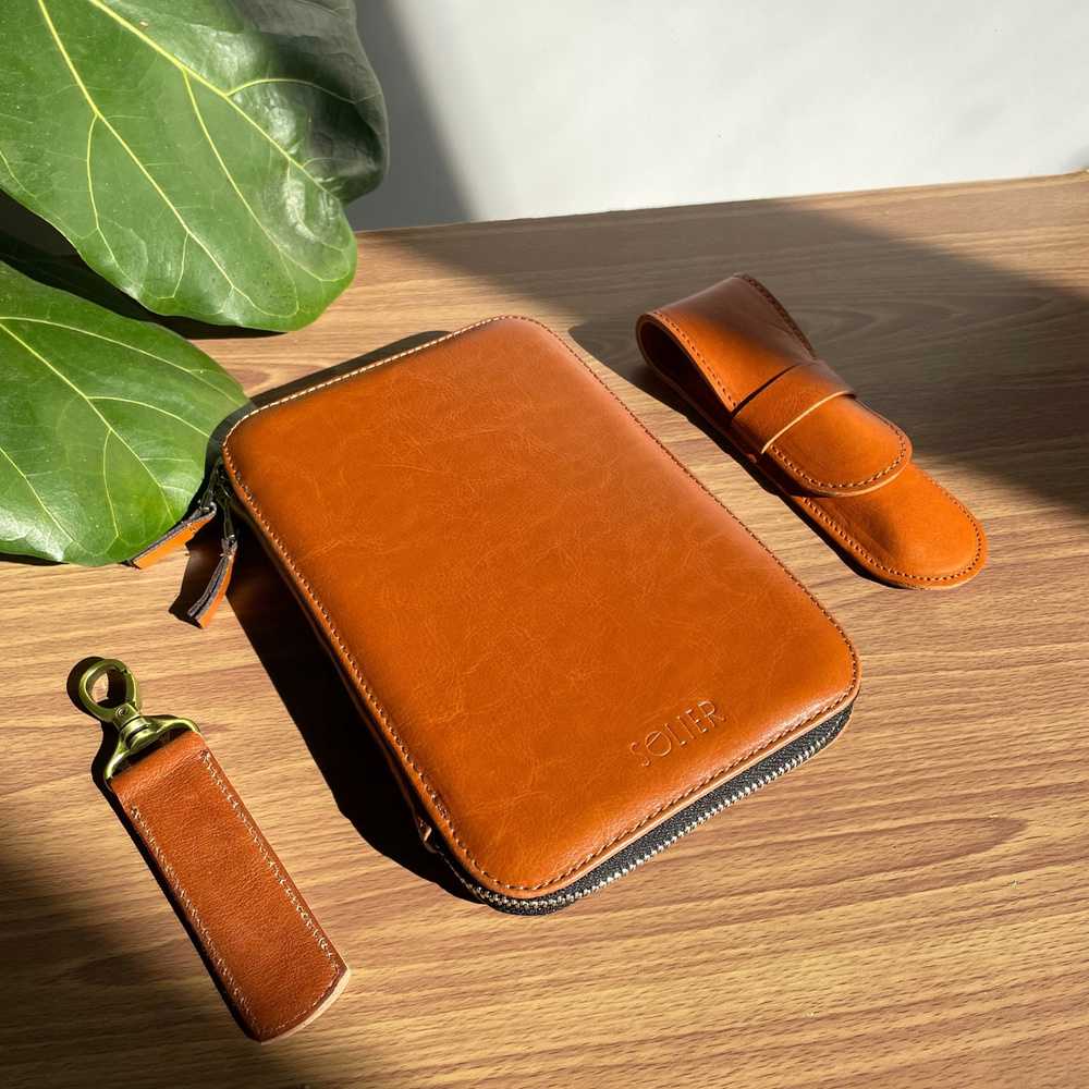 Solier Accessories Natūralios odos organizatorius Solier SA38