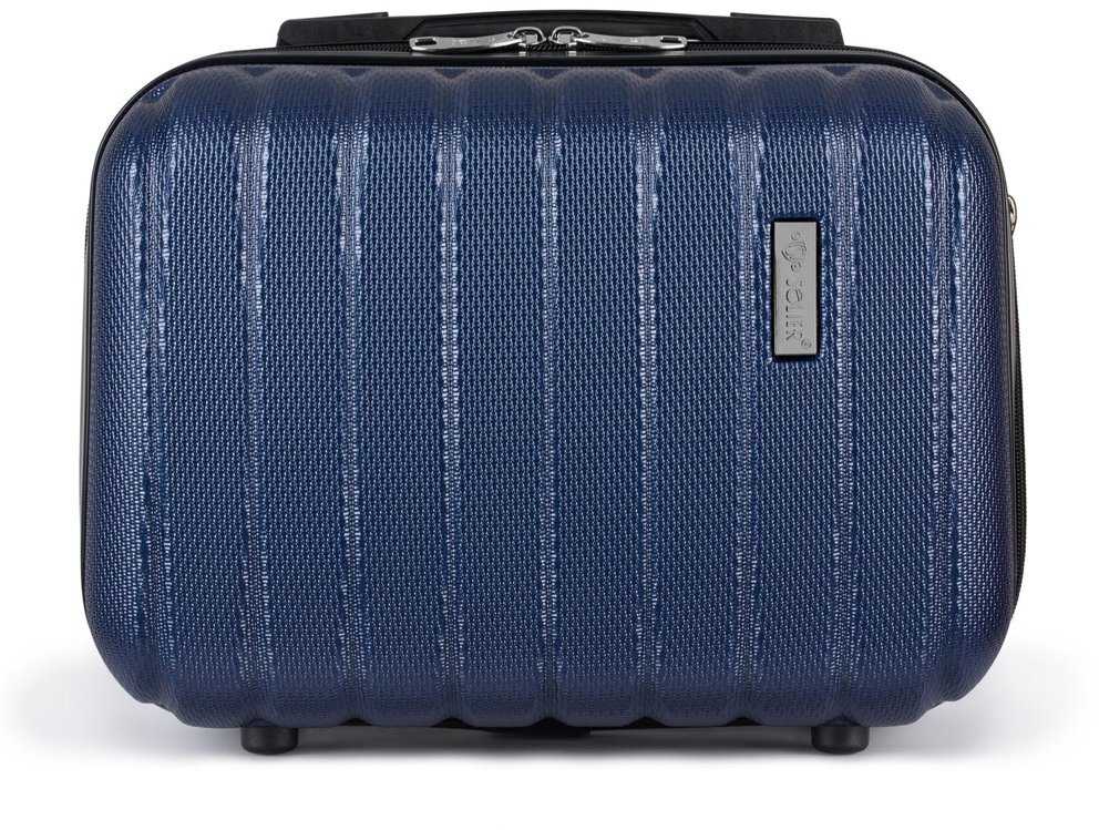 Kelioninis Solier Luggage Kosmetinis kelionių lagaminėlis XS ABS STL902 - Mėlynas