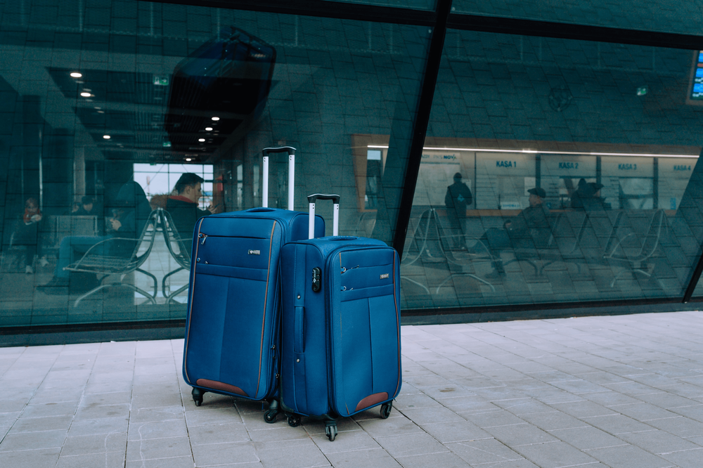 Kelioninis Solier Luggage Large soft luggage XL Solier STL1311 navy-ruda