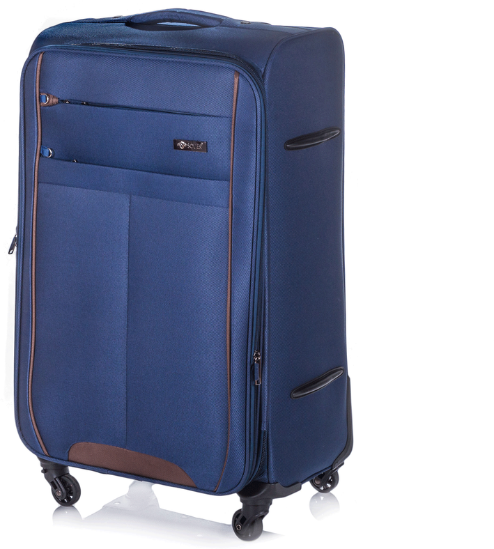 Kelioninis Solier Luggage Large soft luggage XL Solier STL1311 navy-ruda