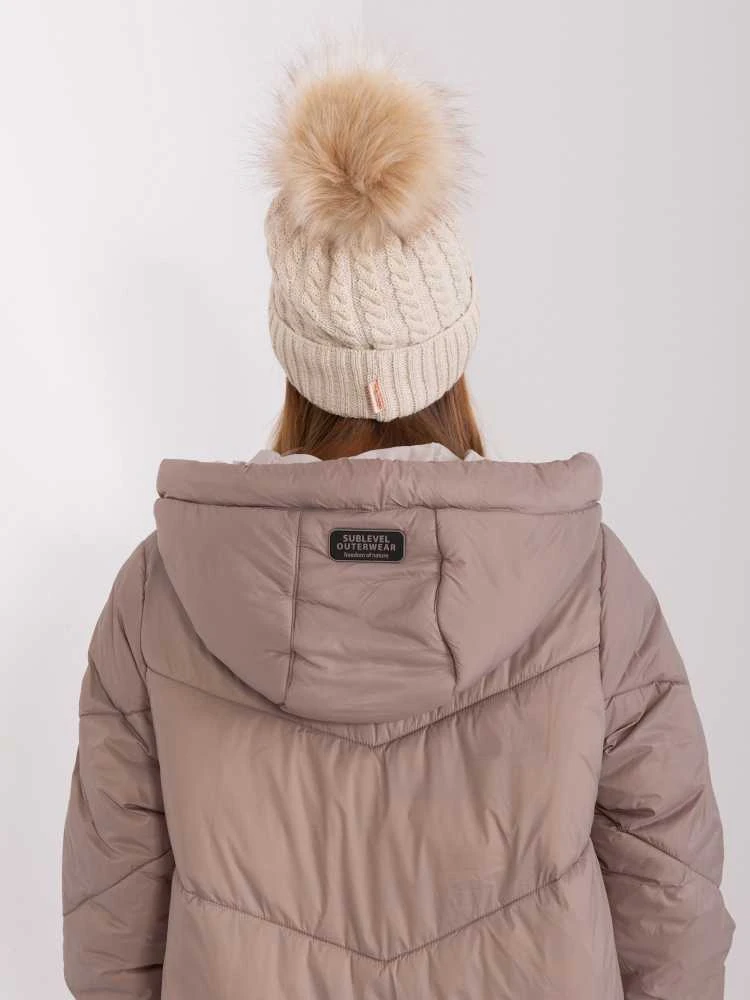Kepurė Rue Paris Cap-JK-CZ-10.51-smėlio spalvos