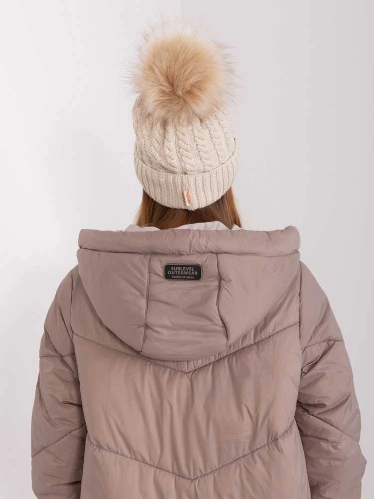 Kepurė Rue Paris Cap-JK-CZ-10.51-smėlio spalvos