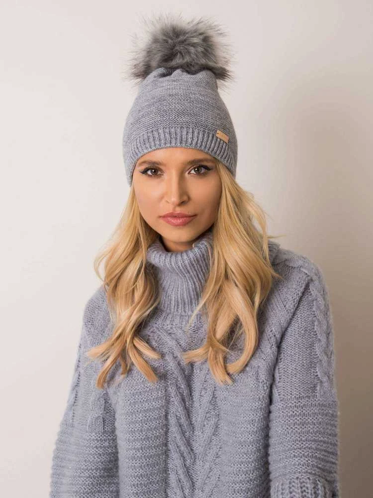 Kepurė Rue Paris Cap-JK-CZ-11.69-pilka