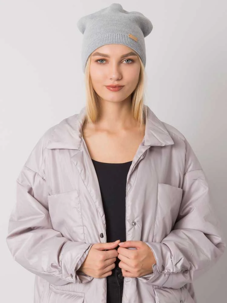 Kepurė Rue Paris Cap-JK-CZ-30.40P-pilka