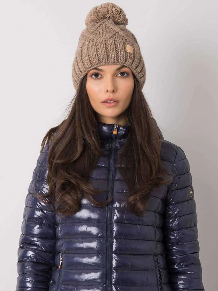 Rue Paris Cap-JK-CZ-31.18-tamsiai smėlio spalvos