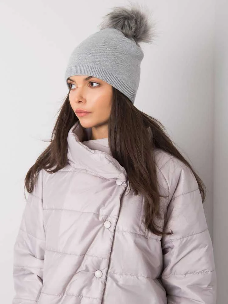 Kepurė Rue Paris Cap-JK-CZ-34.11-pilka